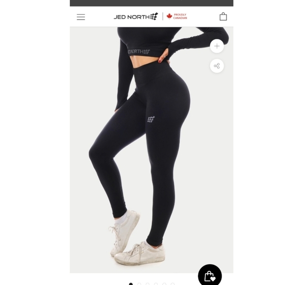 Jednorth high-waisted leggings S/XS fit - Picture 1 of 5